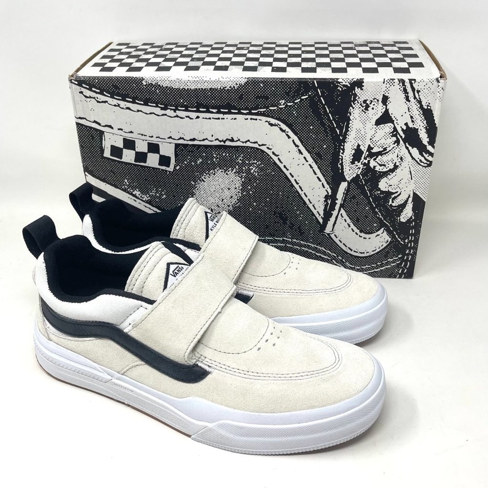 Vans Kyle 2 Shoes Men's Skate Casual Black White Low Top Size Suede VN0A5JIDYB2 - Picture 8 of 13